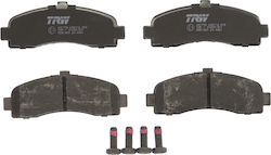 Front Brake Pad Set Caliper Guide Bolt Supplements Nissan Micra Ii 1.0-1.5d 08.92-02.03 Trw 45mm 120.8mm 15mm