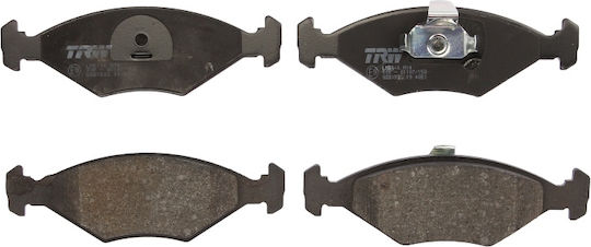 Set Plăcuțe De Frână Partea Din Față Fiat Palio Siena 1.2-1.6 04.96 Înălțime 49.0mm Lățime 151.4mm Grosime 18.0mm
