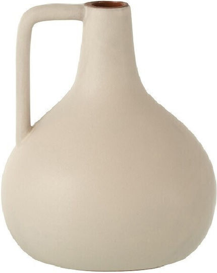 J-Line Keramik Vase Beiges Φ12xΥ15cm