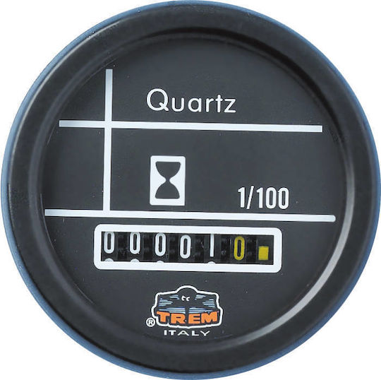 Οργανο Ωρομετρο 12v Μαυρο Trem Srl 11.τr.l3280530