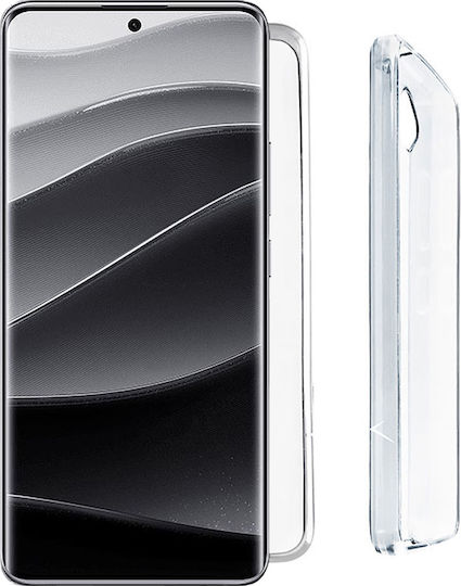 Volte-Tel Slimcolor Air Umschlag Rückseite Silikon Transparent (Redmi Note 14 Pro+)
