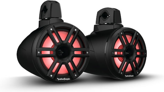 Rockford Fosgate Ηχεία M2 8” Color Optix 2-way Horn Wake Tower Speakers Μαύρο