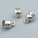 Acrylic Stopper Silver 8mm 100pcs Nu2001-8 Nv-5...