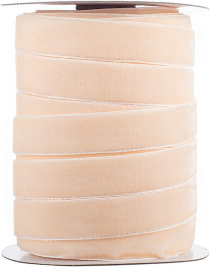 Velvet Ribbon 1.5cm Ecru 40813-103-1 Nv-7221031-ekrou