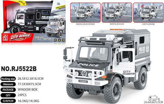 Martin Toys Αυτοκινητάκι 1:16 Αστυνομικό Pull Back για 3+ Ετών