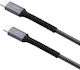 Fixed Плетен USB 2.0 Кабел USB-C Мъжки - USB-C 240W Захранване (PD) 1.2м