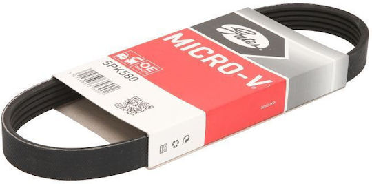 Gates Curele De Transmisie Pentru Motociclete Multi-v-belt 5pk580 580.0 Mm 17.8 Mm Negru 5 Dungi Ford
