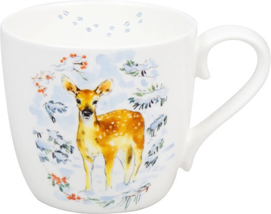 Konitz Christmas Mug Porcelain Green