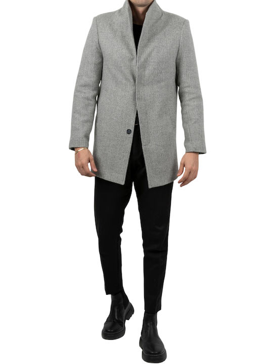 Dezign Men's Suit Jacket Grey