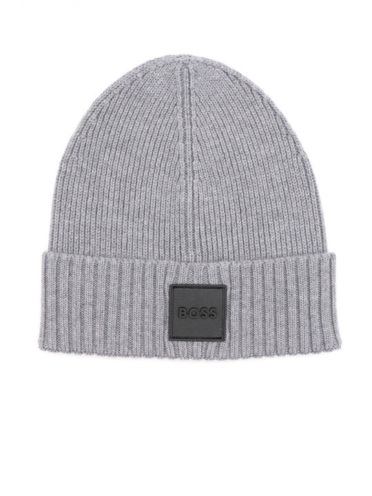 Beanie Beanie Knitted in Gray color
