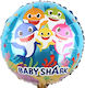 18" Baby Shark Double-Sided Balloon