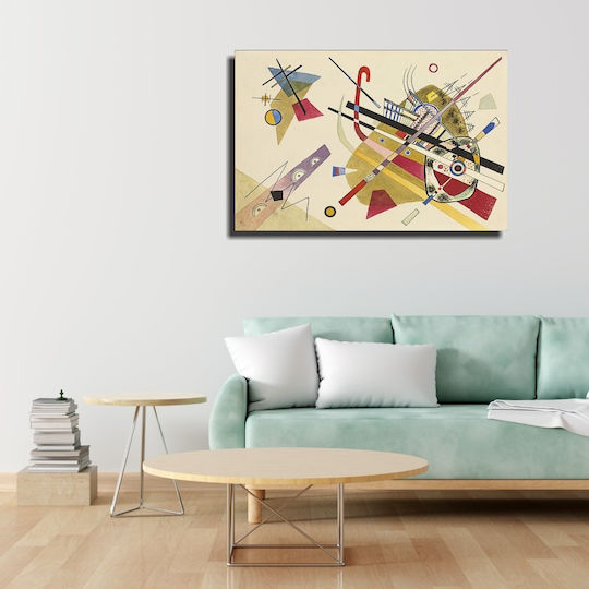 Canvas Print Reproduction Ohne Titel Wassily Kandinsky 60cm X 45cm