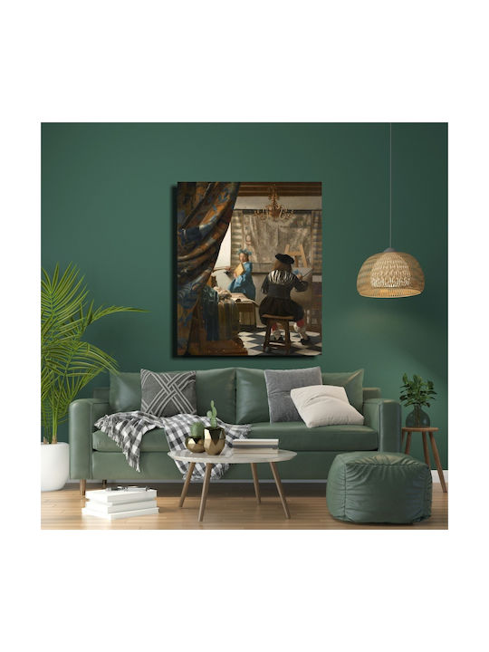Reproducere Pictură Artă Johannes Vermeer 100cm X 120cm
