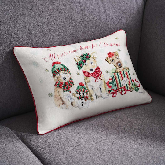 Gofis Home Față de pernă decorativă de Crăciun Xmas 256 Gofis Home Poliester 30x45