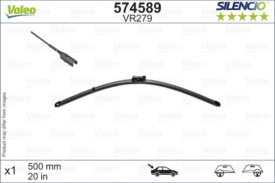 Valeo Rear Car Wiper Blade 500mm