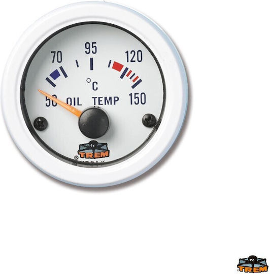 Weißes Temperaturmessgerät 12V 50-150°C Trem Srl 11.tr.l3274533