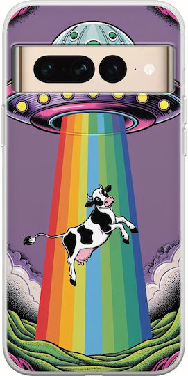 Ufo Google Pixel 7 Pro 5g Гъвкав TPU Прозрачен Силикон