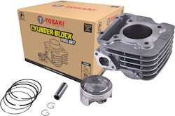 Tobaki Σετ Κυλινδροπίστονα Μοτοσυκλέτας 57mm για Yamaha Crypton S 115