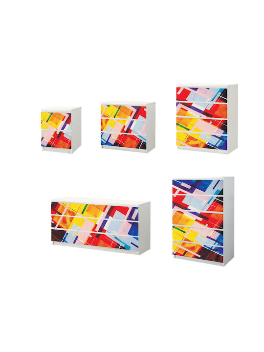 Autocolant Abstract Sertar 06 Sertar 3x2