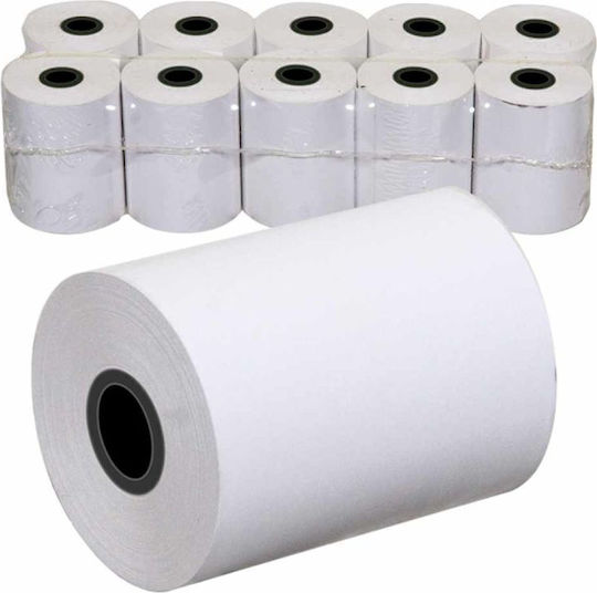 Bestpak Paper Termică Bandă de hârtie Registru de casă L57xΔ40mm 48gr/m² 10buc