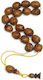 Roloi Komboloi Nutmeg Worry Beads Brown 27cm
