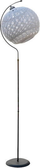 ARlight Stehlampe Mit E27 Lampenbirnensockel Schwarz