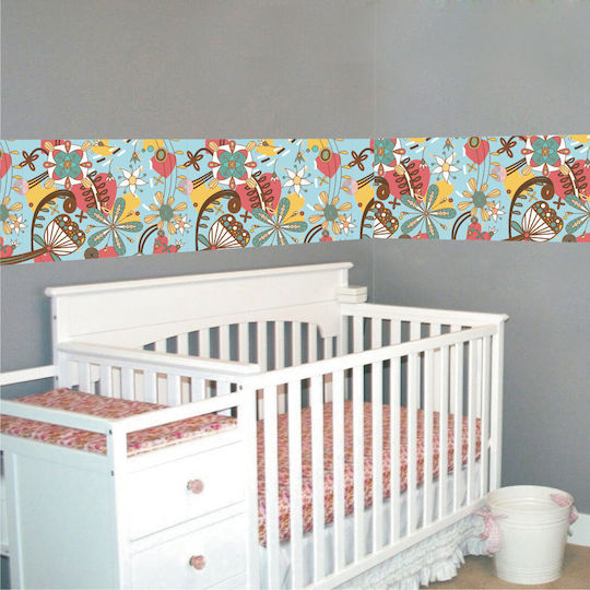 Adhesive Border Beautiful Designs 145cm X 25cm
