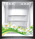 Sticker pentru Fereastră cu Margarete de Primăvară 70cm X 32cm