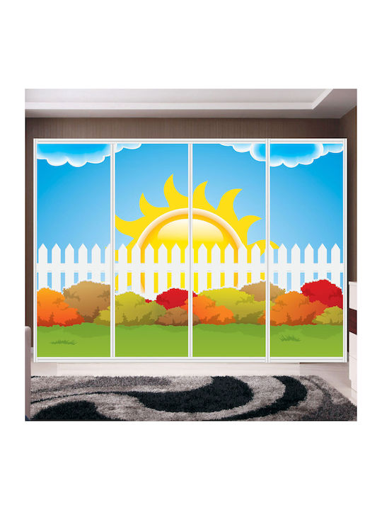 Wardrobe Sticker Summer 340cm