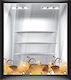 Herbst Fensteraufkleber Rand Blätter 70cm x 20cm