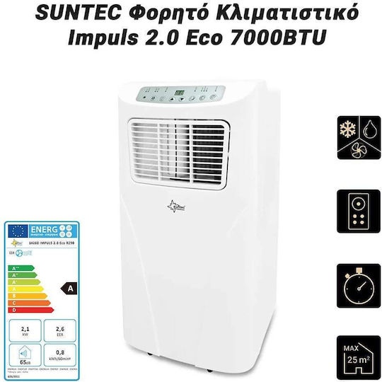 Suntec Impuls 2.0 Eco Portable Air Conditioner 7000 BTU Cooling Only