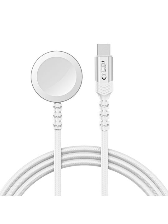 Tech-Protect Mc01 Φορτιστής για Apple Watch Λευκός