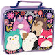 Stor Squishmallows Geantă Izotermică de Prânz de Mână pentru Școală 21 x 8 x 25cm