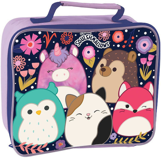 Stor Squishmallows Geantă Izotermică de Prânz de Mână pentru Școală 21 x 8 x 25cm