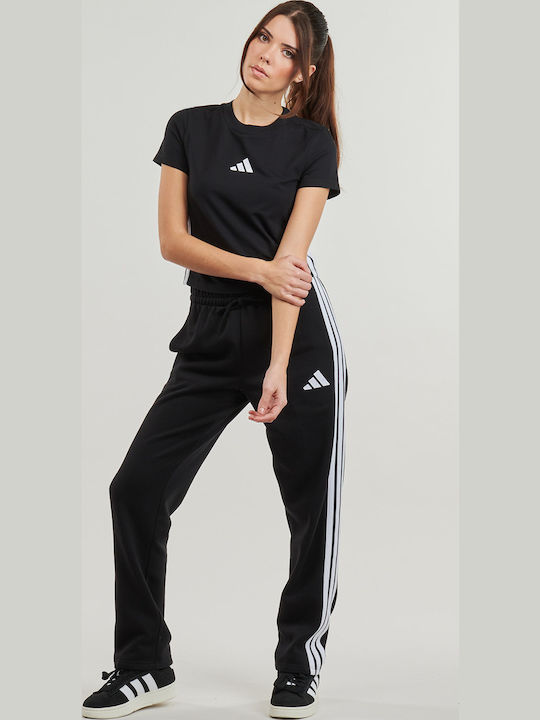 Essentials 3-Stripes Jogginghose Schwarz