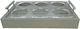 Marine Business Tray Glasses Beige Δίσκος Ποτηροθήκες