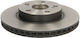 Front Brake Disc Right Left Trw Toyota Prius 1.5h 03 09-12 09 255mm 5 Holes Ventilated Coated 22mm Thickness 49.3mm Height