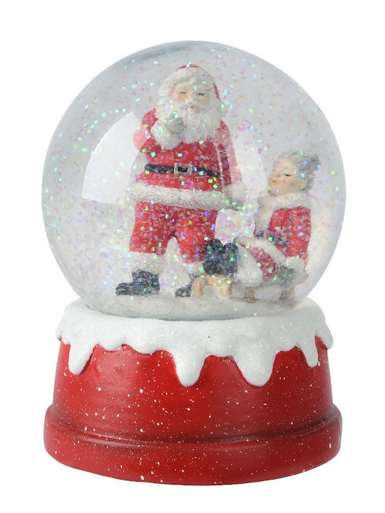 Christmas Snowball with Balls 10x10x10cm