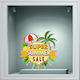 Αυτοκόλλητο Εκπτώσεων Summer Sale 80 80cm X 80cm