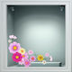Frühlingsblumen Fenstersticker 22 80cm x 54cm