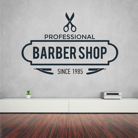 Sticker de Perete Frizerie 12 50cm X 32cm