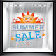 Summer Sale Discount Sticker 39 120cm X 120cm