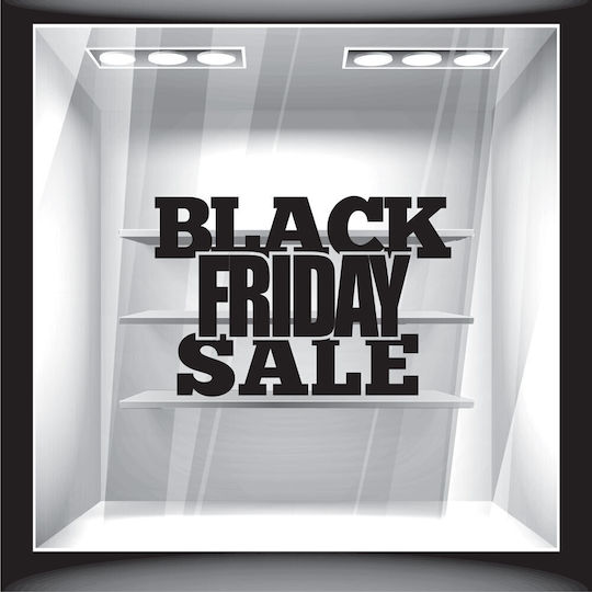 Black Friday Sale Discount Sticker 5 120cm X 80cm