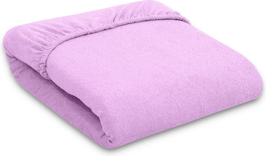 Bobono Baby Sheet Crib Cotton Fitted Purple 60x120cm