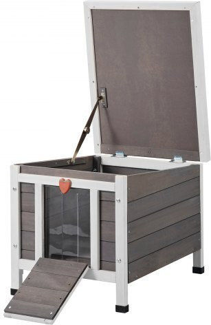 Wooden Cat House Vevor Roof & Doors PVC Xjsmzmbhsdcsjurr1v0