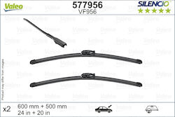 Lamele Ștergătoare Auto Valeo Silencio Fără Articulație Spoiler 600/500mm 2 Buc Bmw X2 F39 11.17 Lamele Ștergătoare Auto Valeo Silencio Fără Articulație Spoiler 600/500mm 2 Buc Bmw X2 F39 11.17