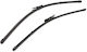 Valeo Jointless Wiper Blade Spoiler 2pcs Silencio Xtrm 600/500mm Ford Kuga Iii Land Rover Freelander
