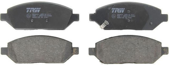 Set Plăcuțe De Frână Și Discuri De Frână Auto Partea Din Față Trw Opel Karl 1.0/1.0lpg 01.15-03.19 Înălțime 46.8mm Lățime 128.9mm Grosime 18.0mm Senzor Uzură Da