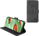 Lime Book Synthetic Leather Silicone Leather Gray Google Pixel 9 9 Pro