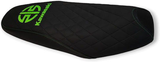 Zx130 Kawasaki Quilted Diamond Waterproof Seamless Green Logo